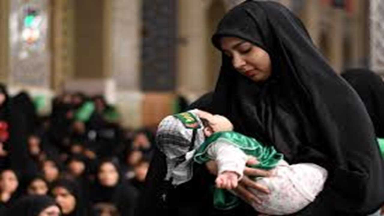 همایش شیرخوارگان حسینی + فیلم
