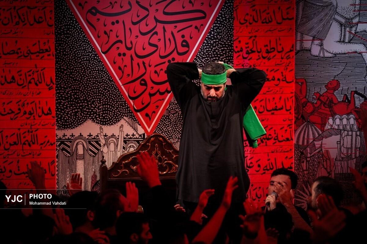 مراسم تشییع پیکر پاک شهدای اقتدار ملی ایران _ تهران