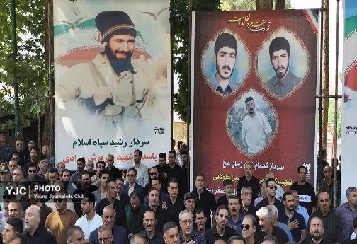 پیکر مطهر شهید امیر حسین طولابی در خرم آباد تشییع شد + تصاویر/منتشر نشود