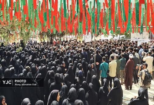 پیکر مطهر شهید امیر حسین طولابی در خرم آباد تشییع شد + تصاویر/منتشر نشود
