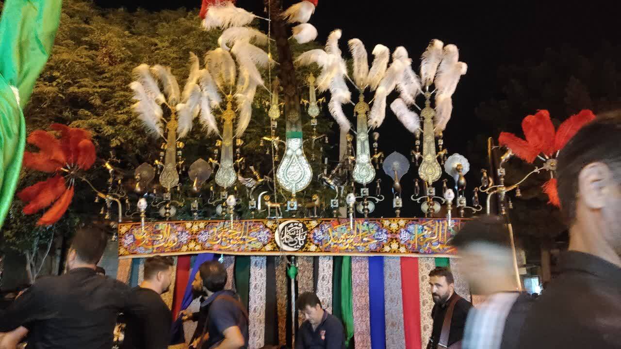 گزارش تصویری از حال و هوای محله شهر قائم قم در روز&zwnj;های محرمی