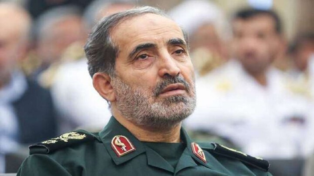 بدرقه باشکوه پیکر سپهبد شهید «علی شادمانی» به سمت گلزار شهدا همدان