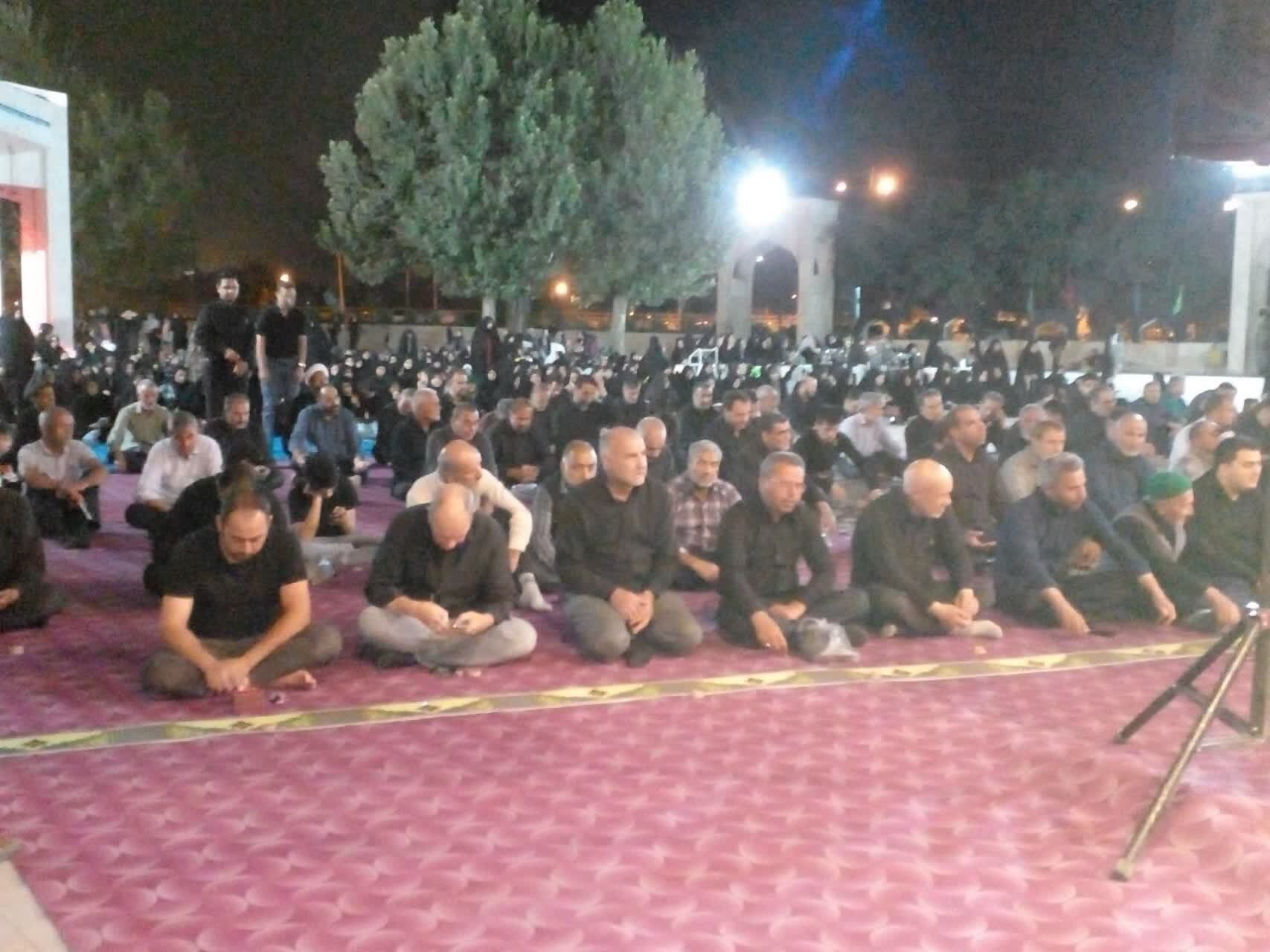 مراسم بزرگداشت شهدای اقتدار