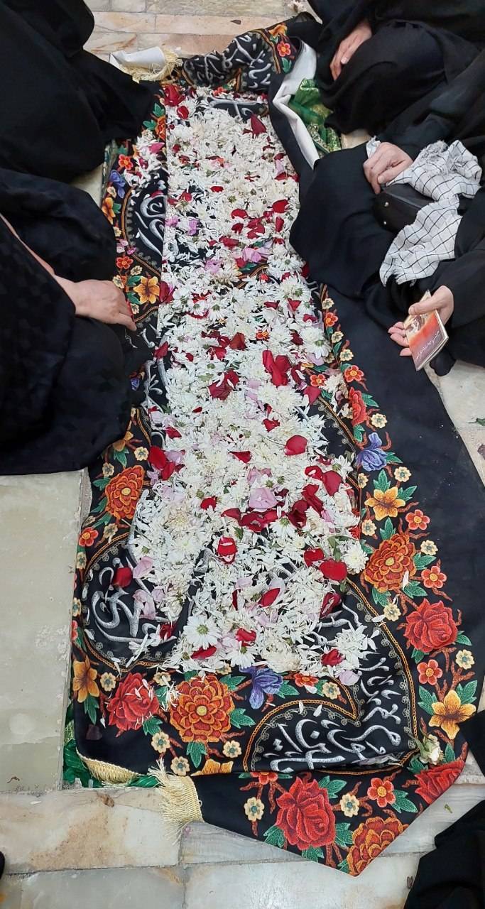 مراسم خاکسپاری سردار سلامی در حرم عبدالعظیم حسنی (ع)
