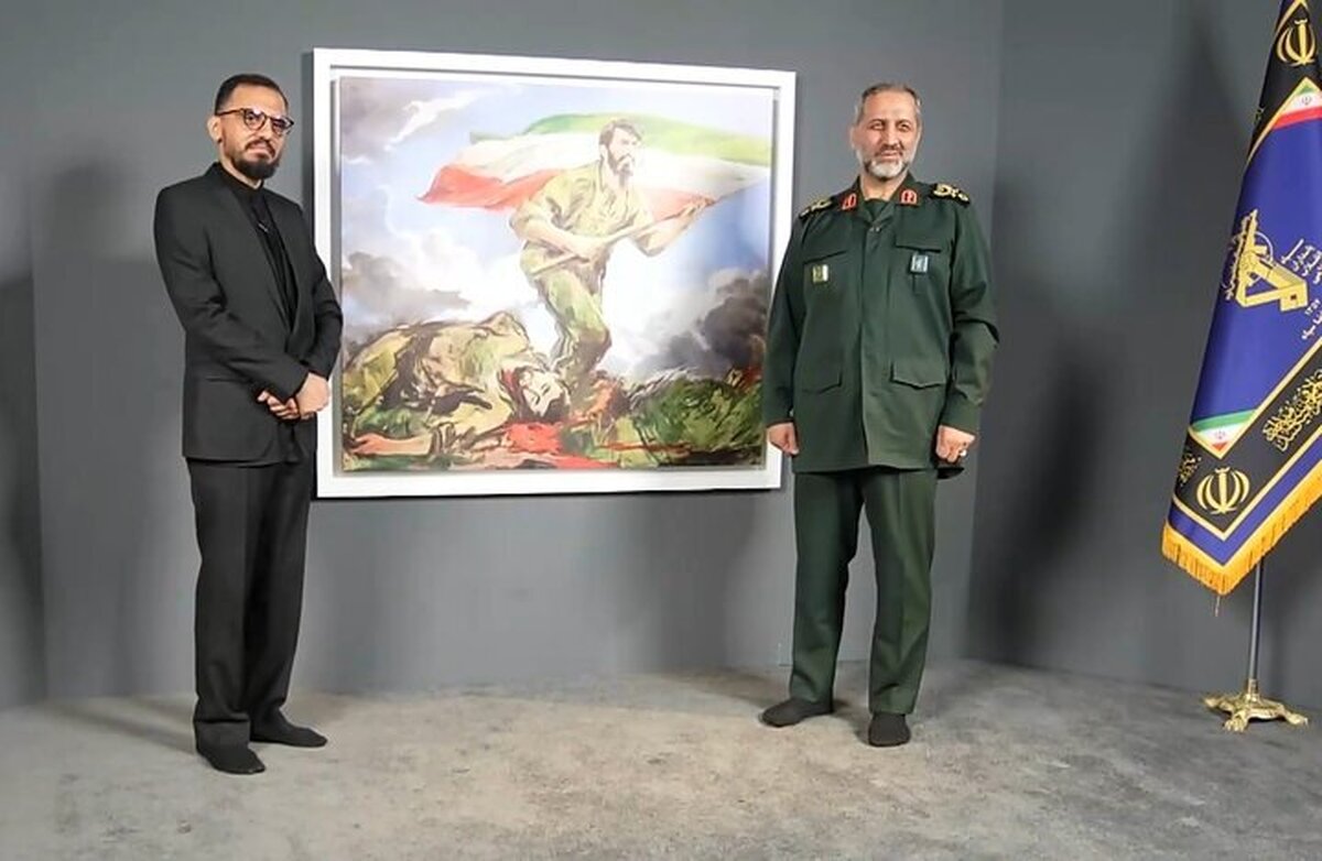 باشگاه خبرنگاران -«پاسداران وطن» روح‌الامین به سردار موسوی اهدا شد