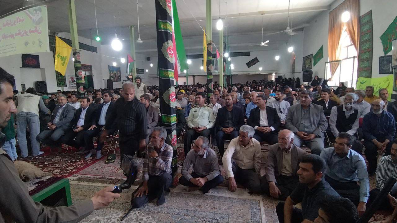 تصاویری از برپایی رزمایش فدائیان ولایت عشایر در انابد