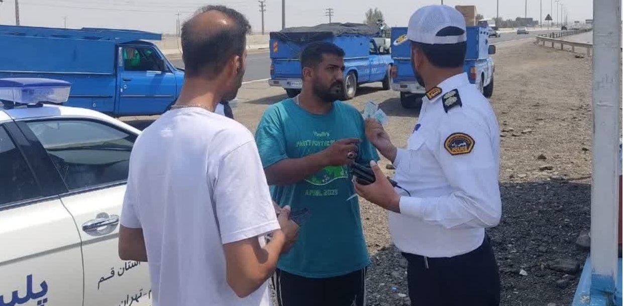 تشدید کنترل تخلفات وانت بار&zwnj;ها در آزاد راه قم _ تهران از امروز