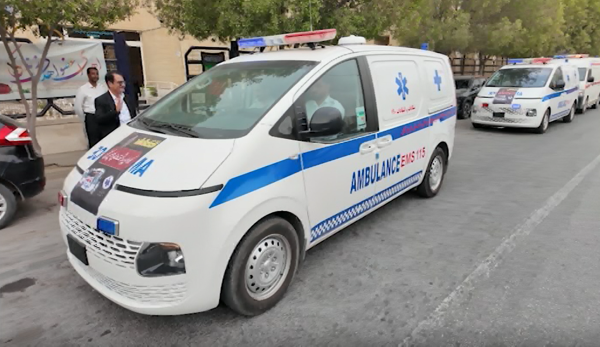اعزام اورژانس هرمزگان به مرز شلمچه