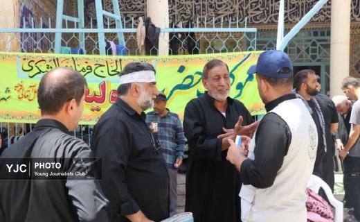 جلوه ای  زیبا از آماده سازی مواکب اربعین گیلان در عراق + عکس و فیلم