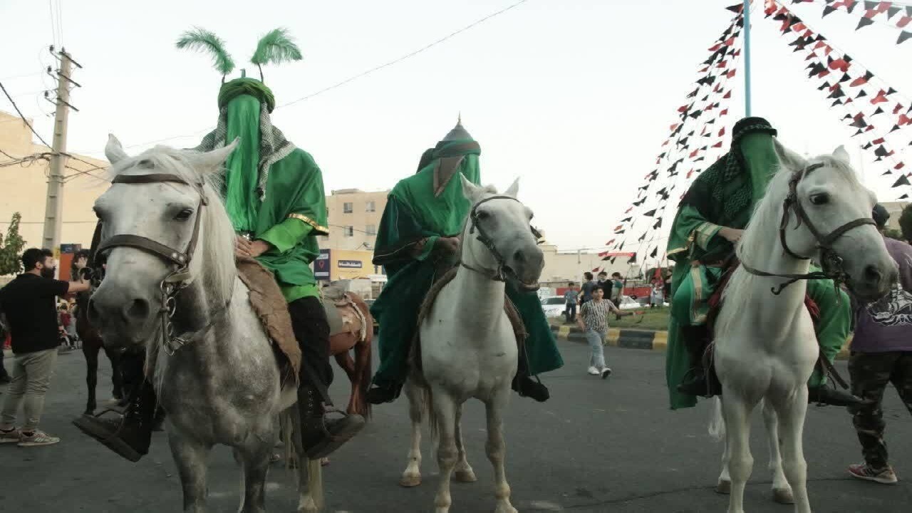 برگزاری باشکوه دهکده حسینی در شهرستان فردیس