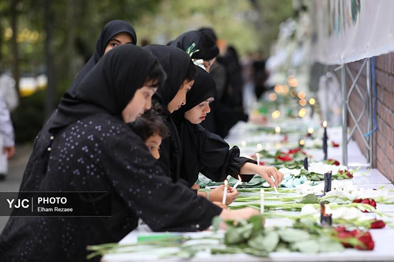 آئین یادبود ۴۷ کودک شهید با حضور رئیس جمهور