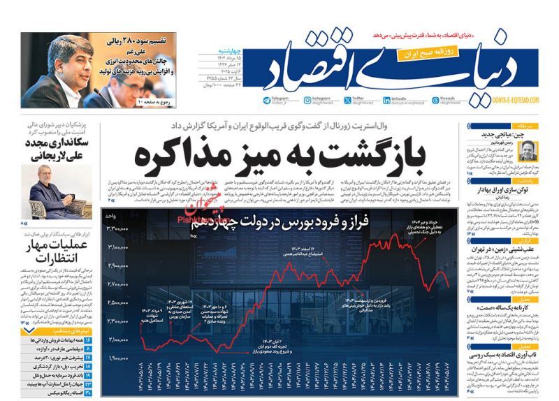دنیای اقتصاد