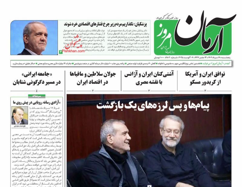 آرمان امروز