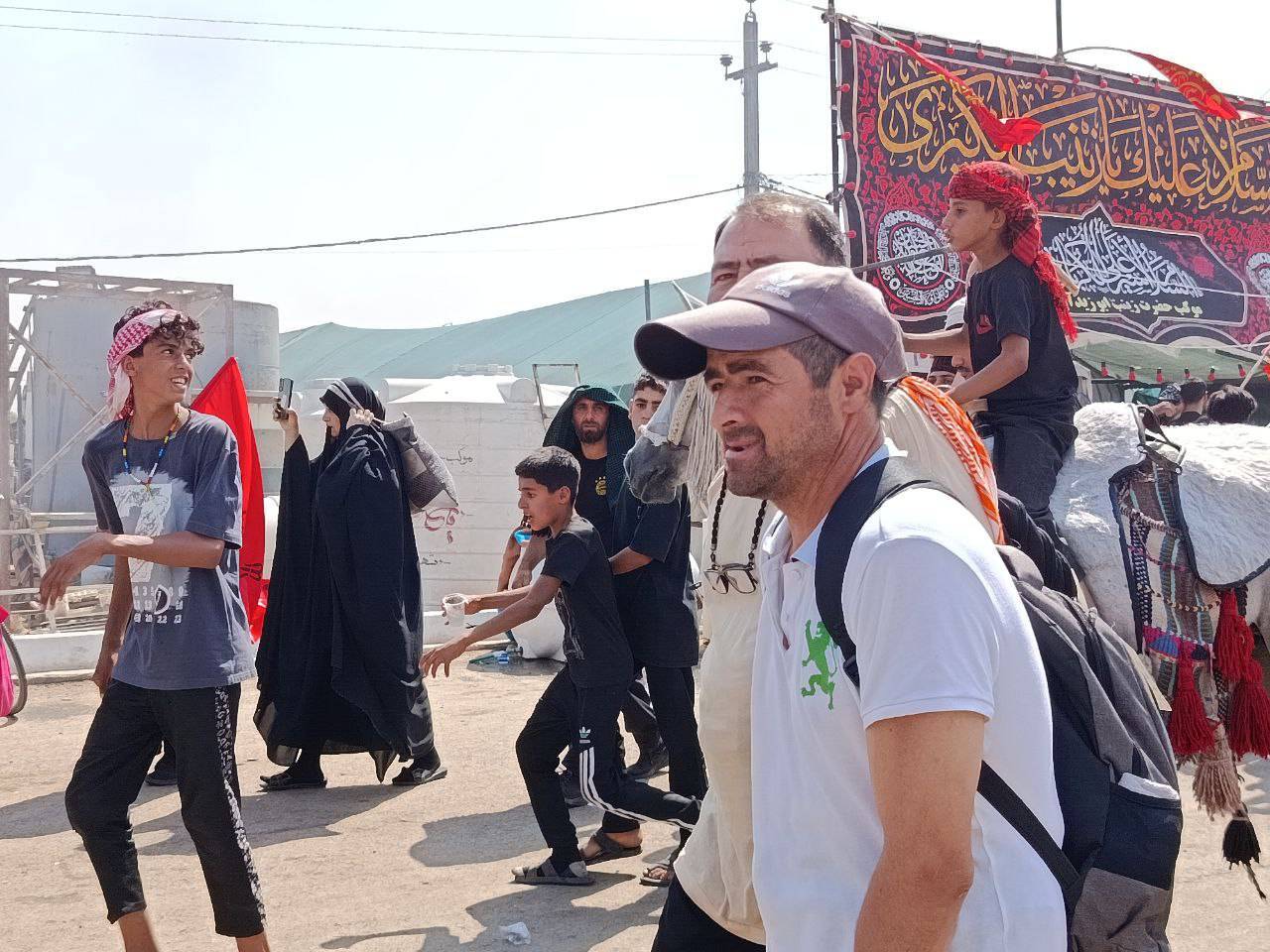 حرکت کاروان در مسیر نجف به کربلا