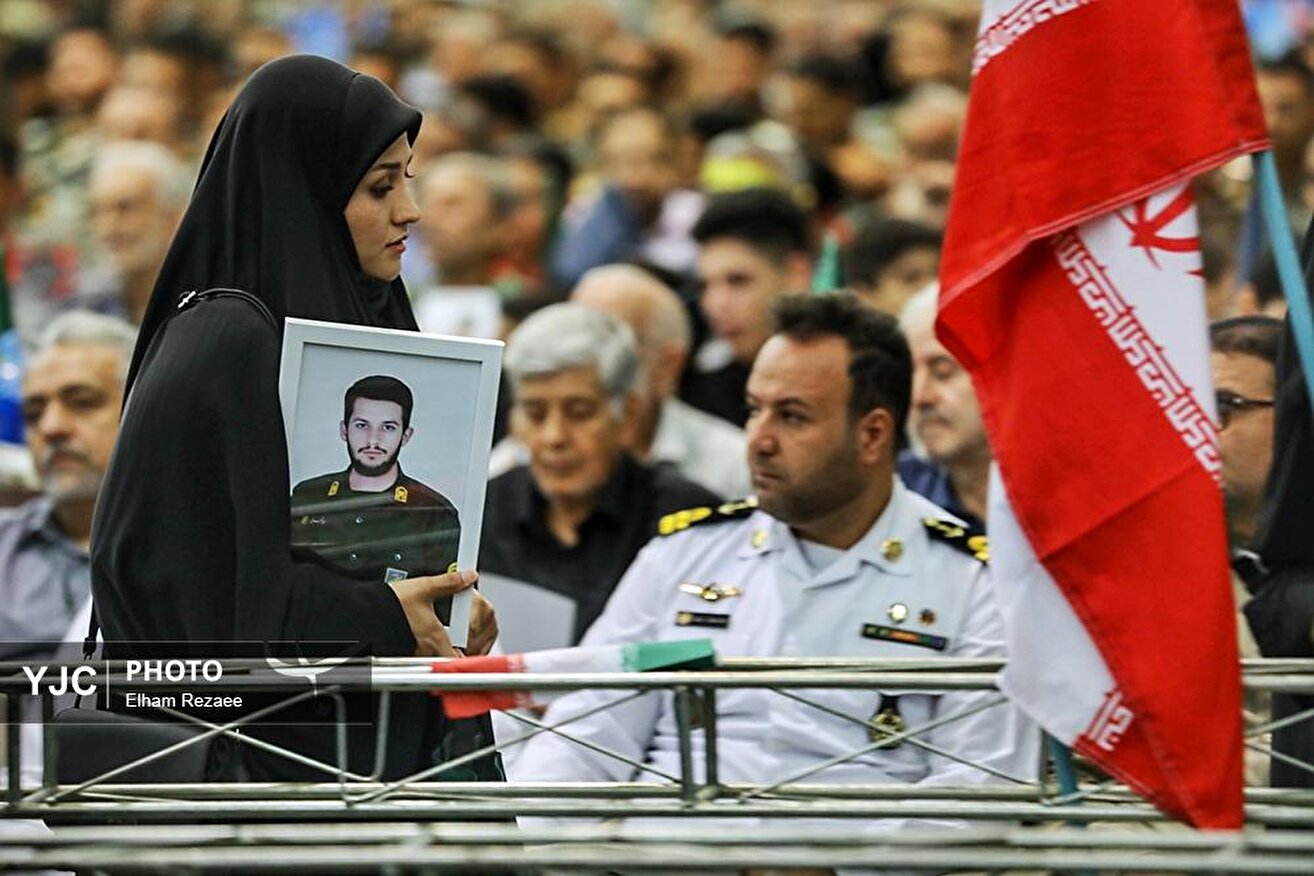 مراسم اربعین شهدای اقتدار ایران