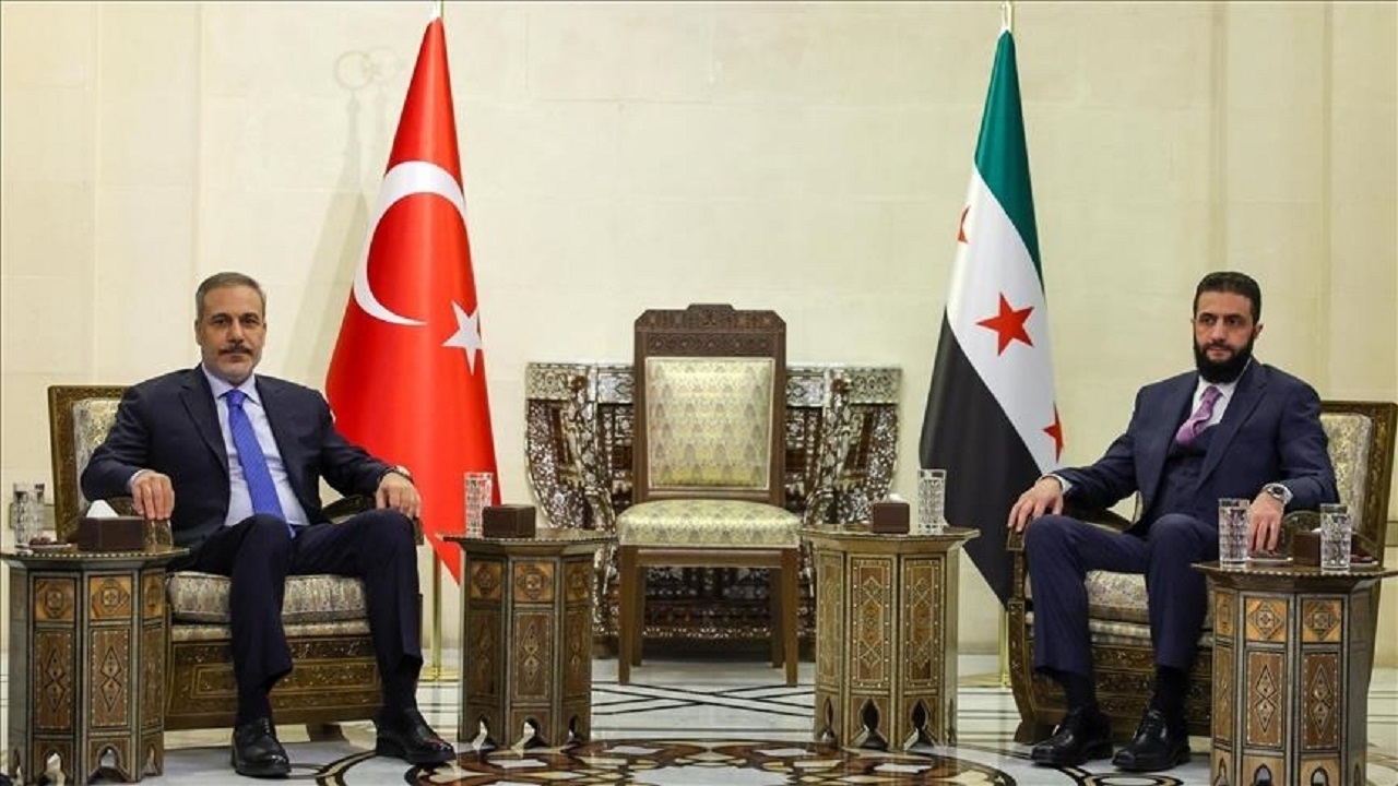 دیدار وزیر خارجه ترکیه با الجولانی در دمشق