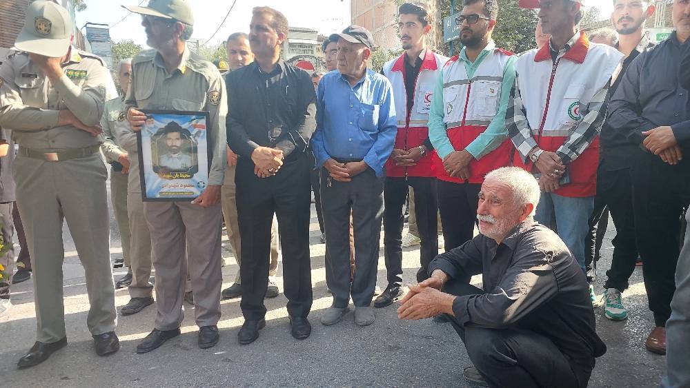 تشییع پیکر محیط&zwnj;بان شهید پارک ملی گلستان در مینودشت