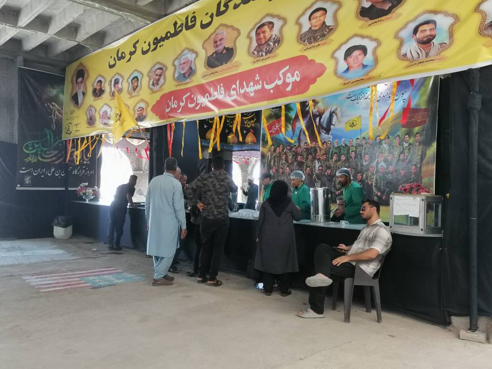 روزخبرنگار درموکب بین المللی امام حسین