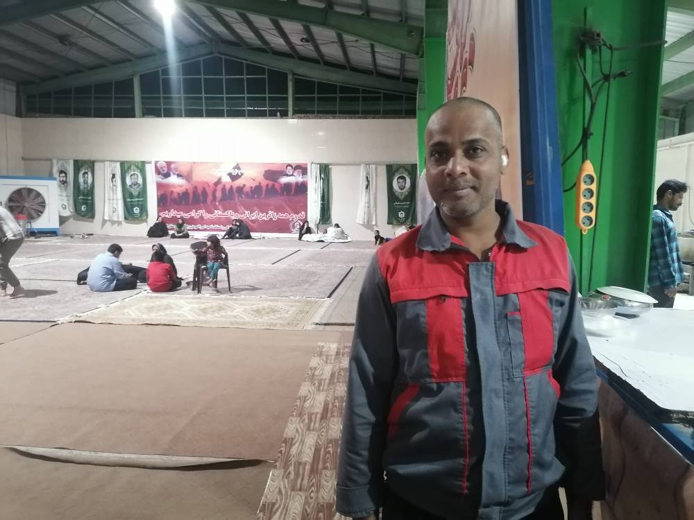 روز خبرنگار در موکب بین المللی امام حسین