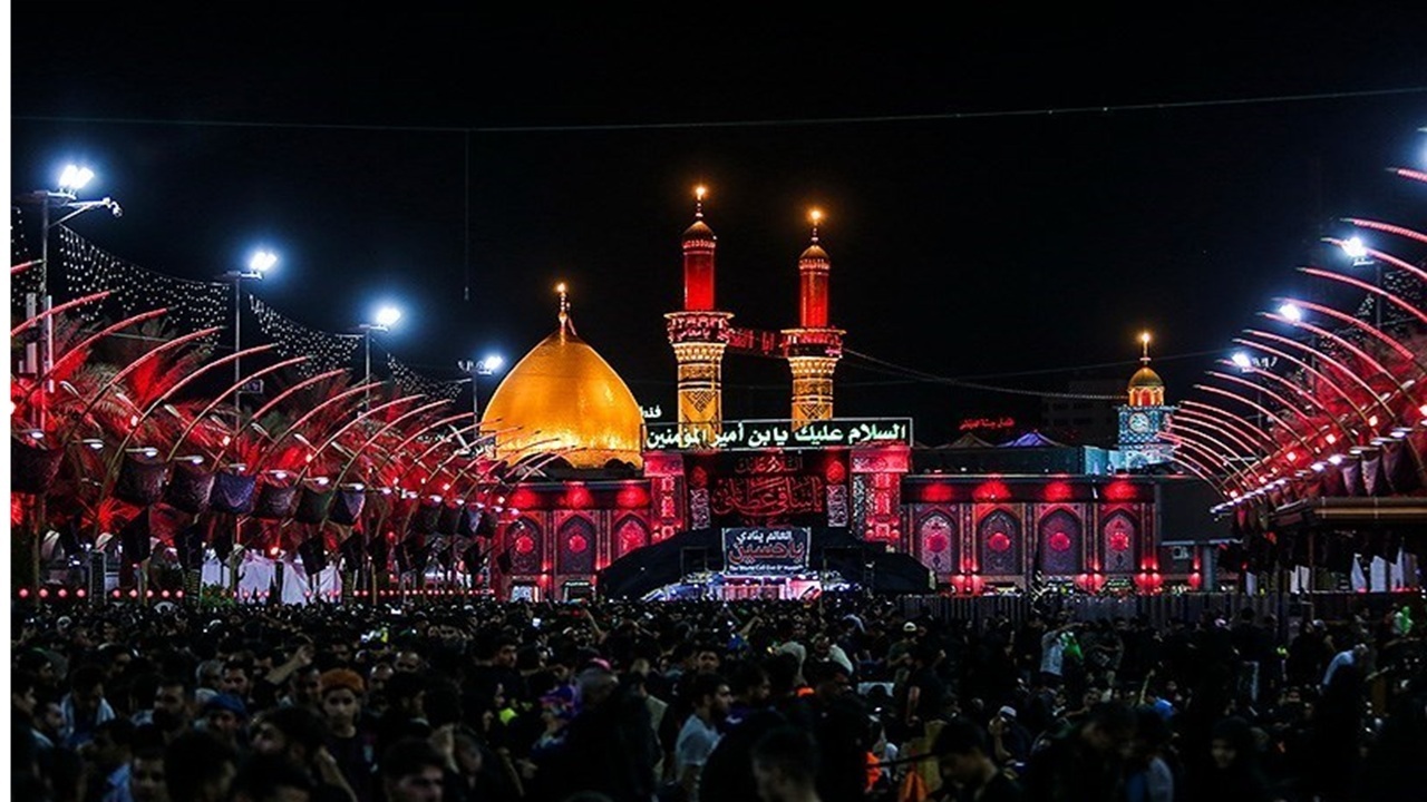 فیلمی از حال و هوای بین الحرمین در آستانه اربعین + فیلم و عکس