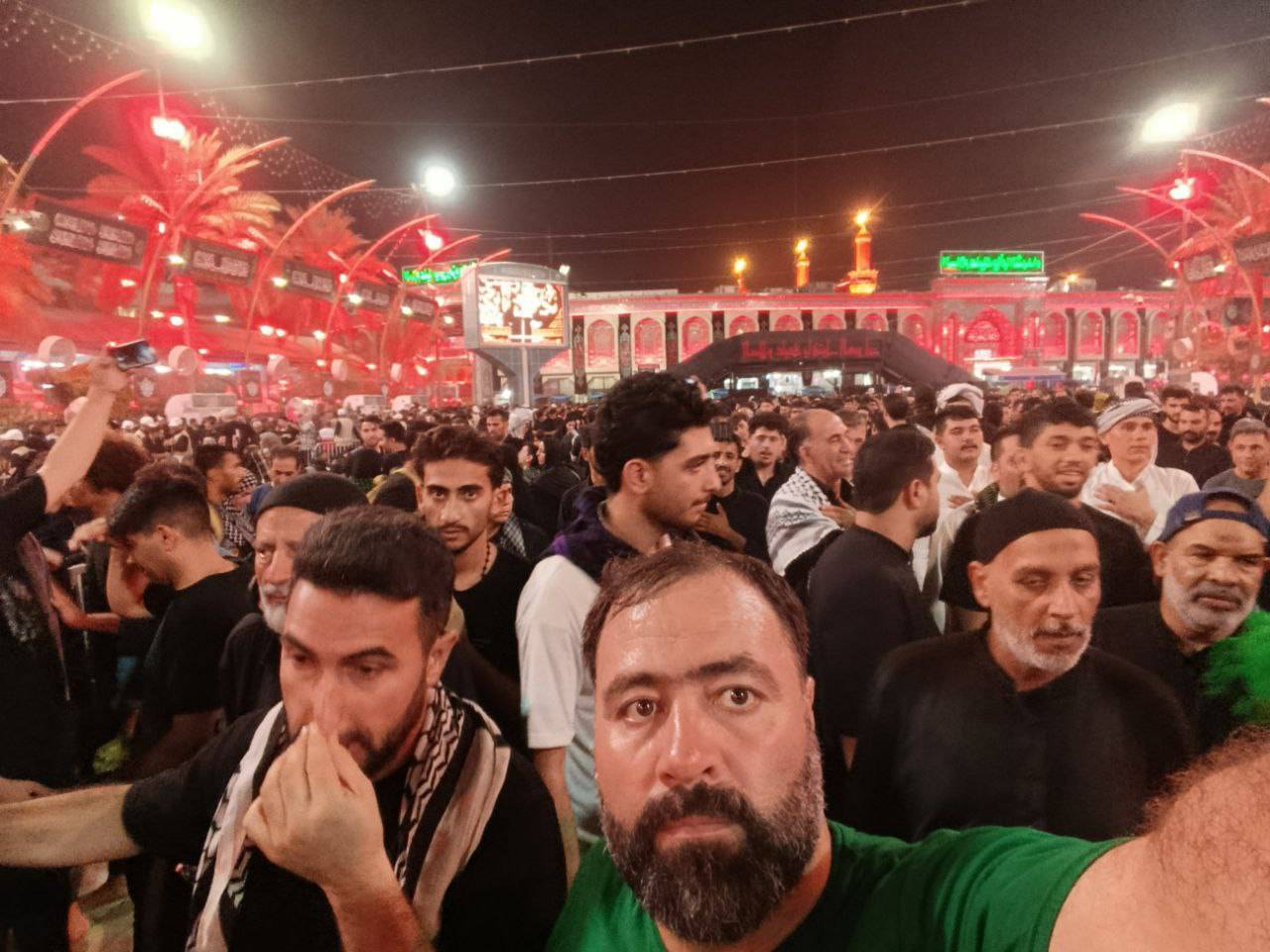 فیلمی از حال و هوای بین الحرمین در آستانه اربعین