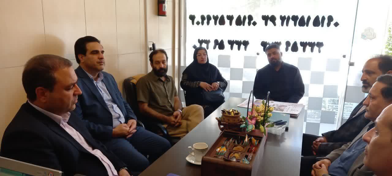 مسئولان نیشابور از دفاتر نشریات و دفتر خبری صدا و سیما بازدید کردند