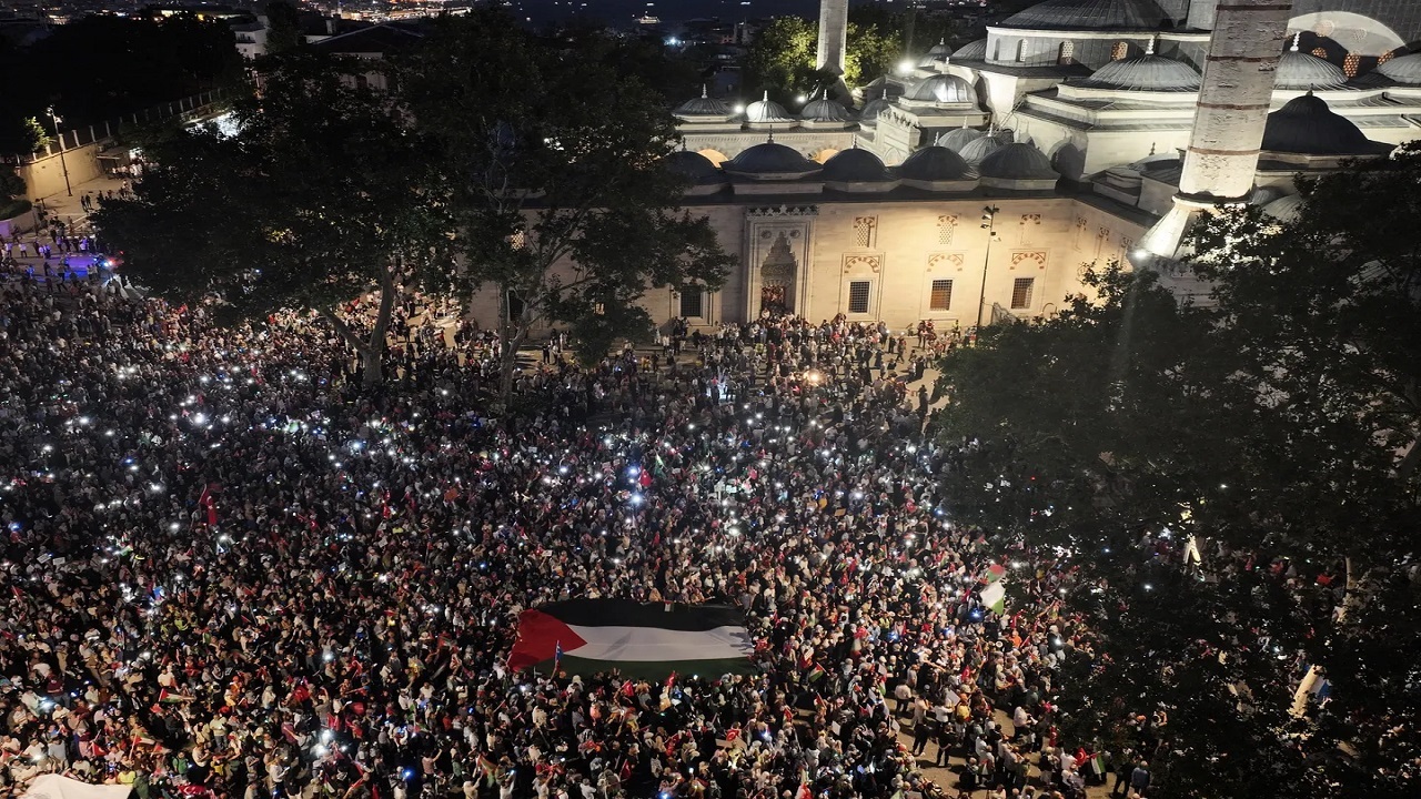 صد‌ها هزار نفر در سراسر اروپا در حمایت از غزه راهپیمایی کردند