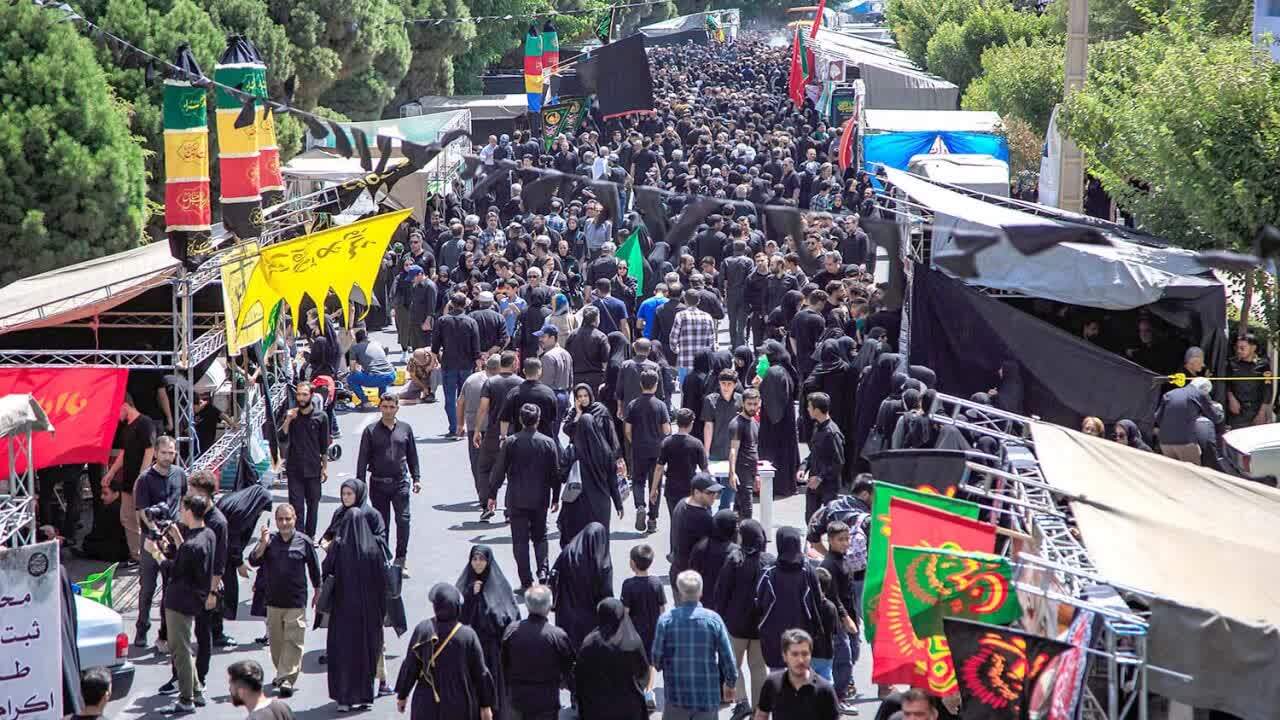 استقرار موکب برای جاماندگان اربعینی حسینی در البرز