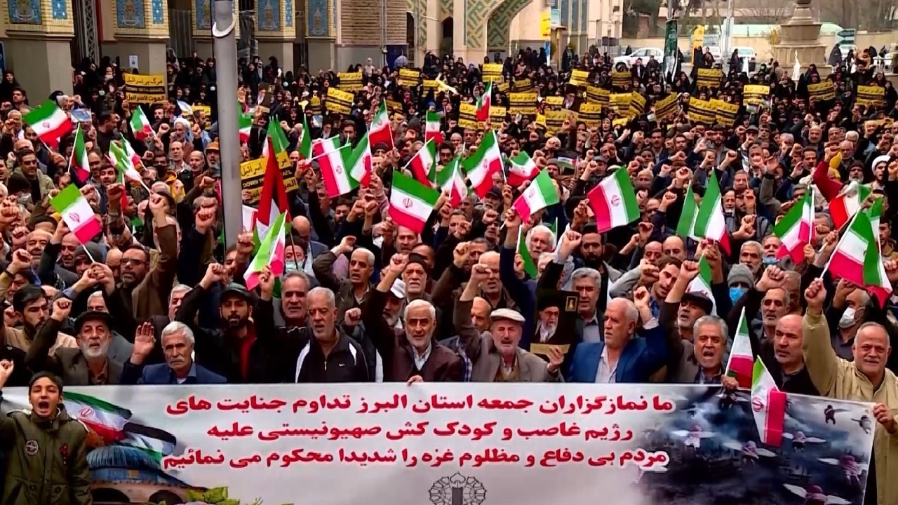 برگزاری جمعه خشم و نصر در البرز