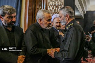 مراسم چهلمین روز شهادت سپهبد محمدحسین باقری