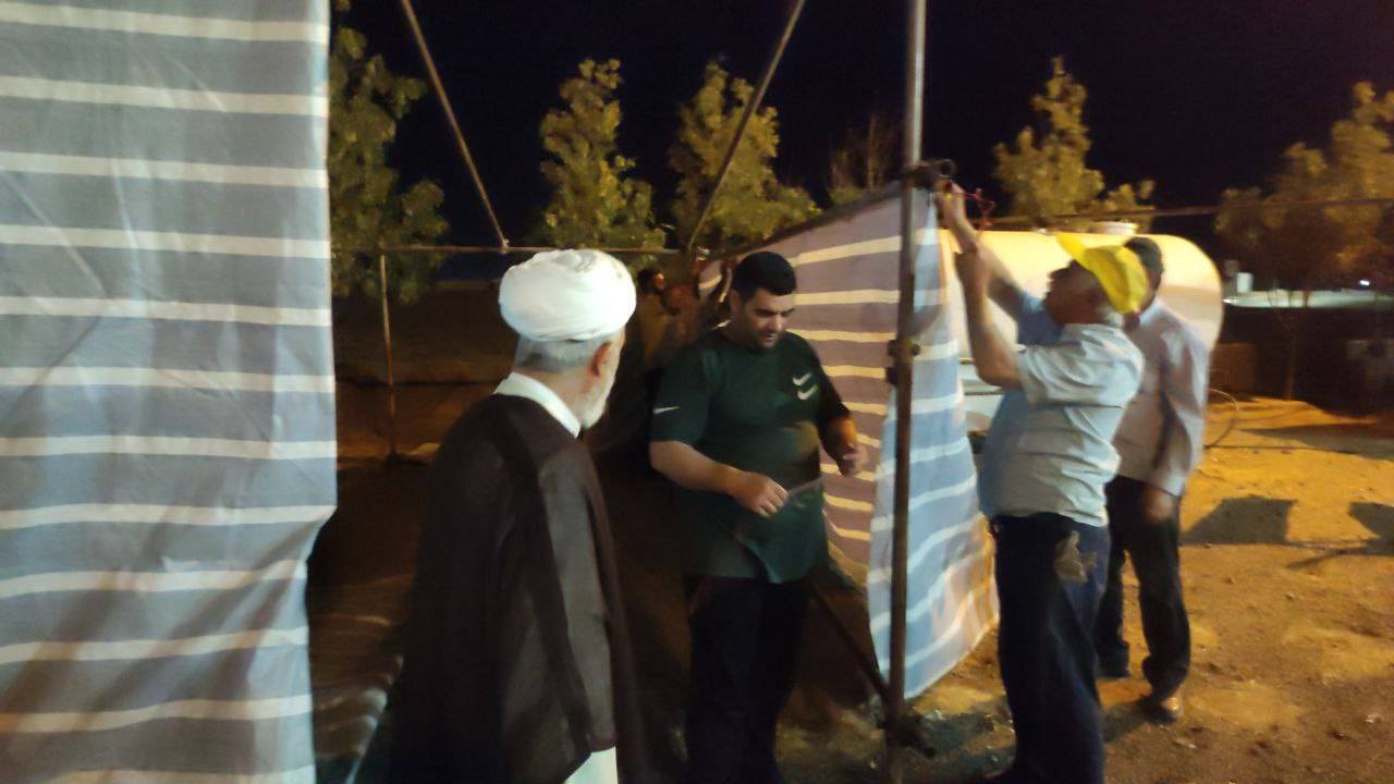 آماده سازی موکب