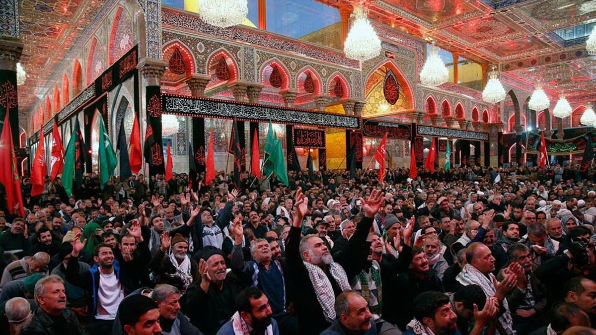 کربلایی‌ها در مسیر بازگشت از سفر معنوی اربعین + فیلم
