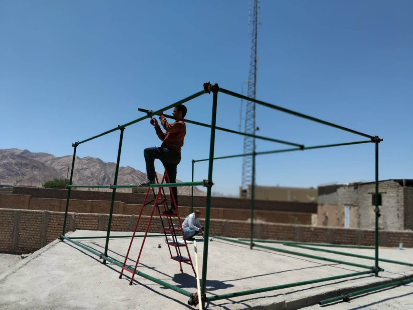 روستای ده محمد به امام حسین (ع) با برپایی موکب