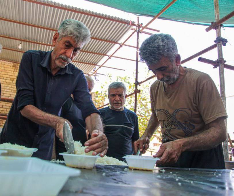 ارادت لارستانی&zwnj;ها به اباعبدالله الحسین (ع) با برپایی موکب
