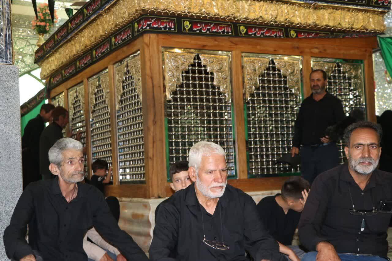 مراسم جاماندگان اربعین در شهر عسگران
