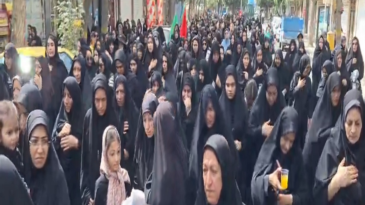 پیاده&zwnj;روی جاماندگان اربعین حسینی در آذربایجان شرقی