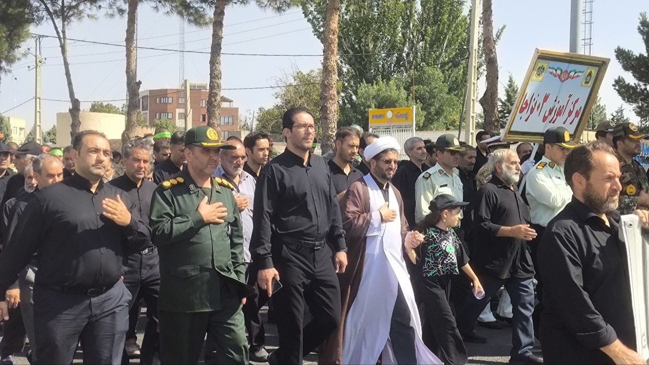 پیاده&zwnj;روی جاماندگان اربعین حسینی در آذربایجان شرقی