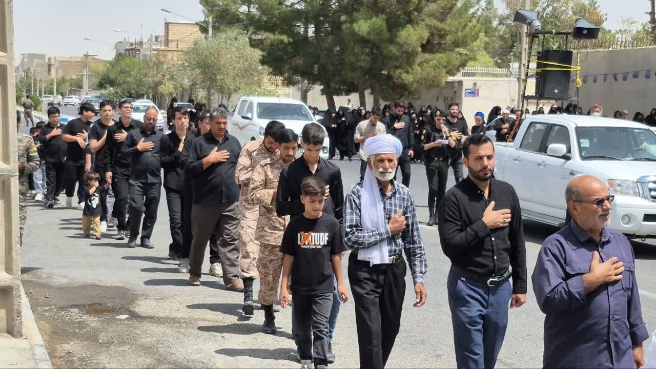نگاهی به سفر معنوی جاماندگان اربعین در صالح آباد + فیلم و عکس