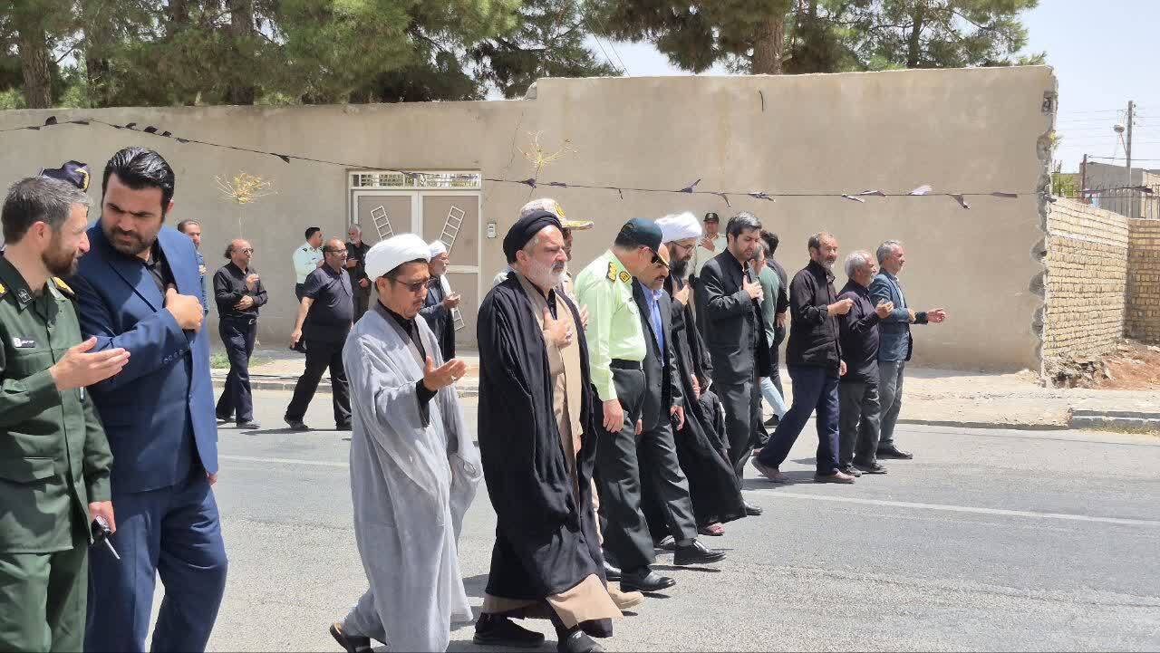 نگاهی به سفری معنوی جاماندگان اربعین در صالح آباد