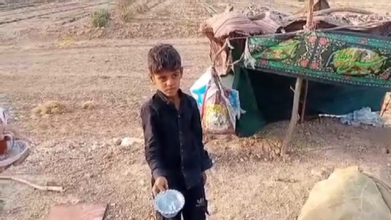 موکب دار کوچک مسیر چذابه + فیلم