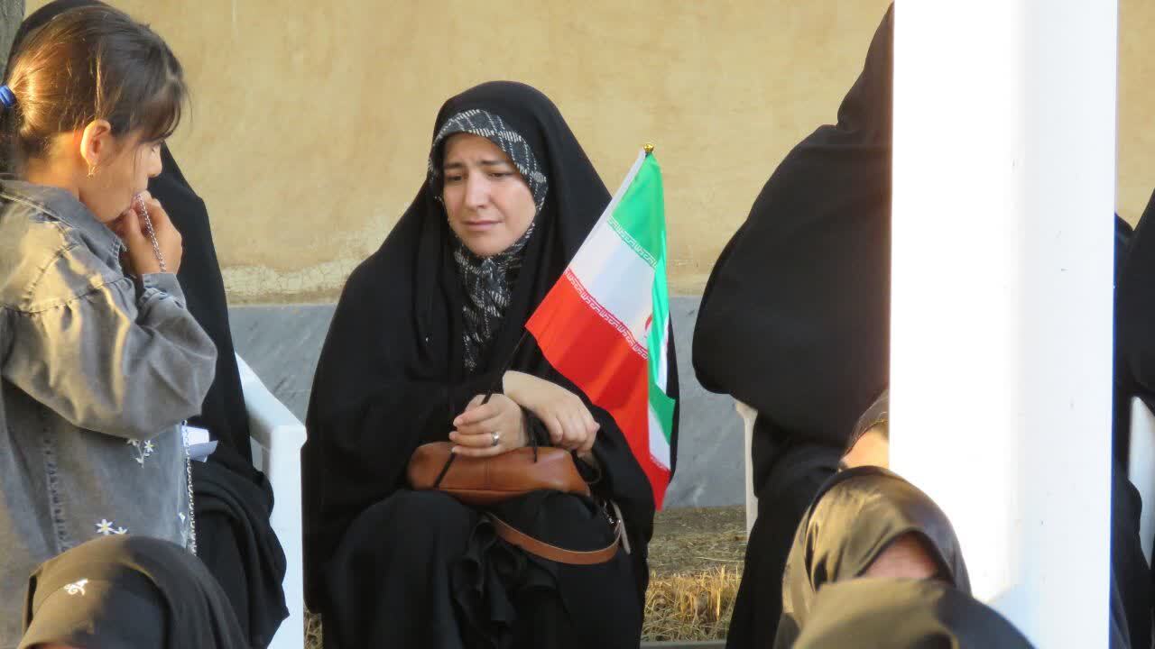 مراسم راهیمایی جاماندگان اربعین در هریس مراسم راهیمایی جاماندگان اربعین در هریس