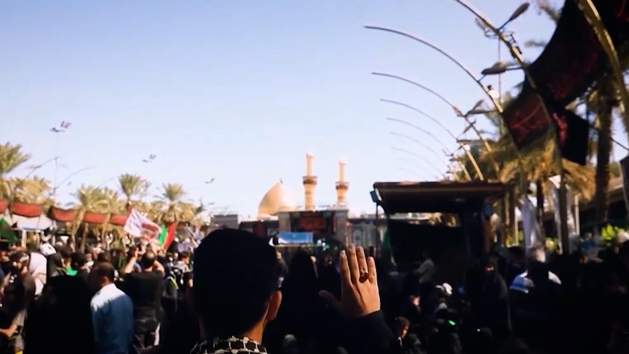 از سراسر دنیا در مسیر عشق به حسین (ع) + فیلم