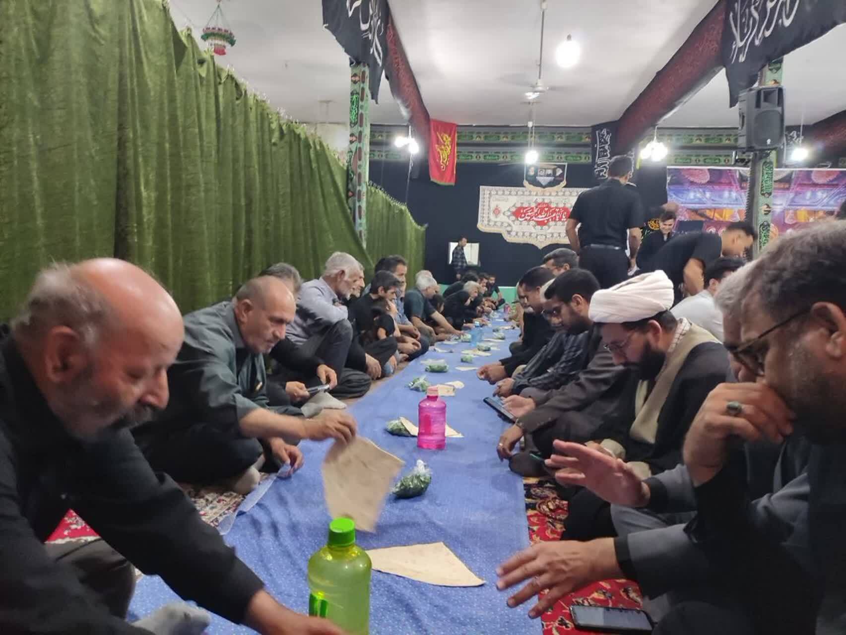 گوشه&zwnj;هایی از مراسم سوگواری و عزاداری اربعین در روستای امیرآباد
