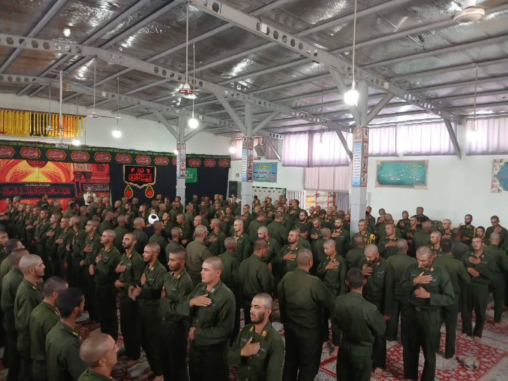 برگزاری مراسم عزاداری اربعین حسینی در مرکز آموزشی شهید مطهری فراجای نیشابور