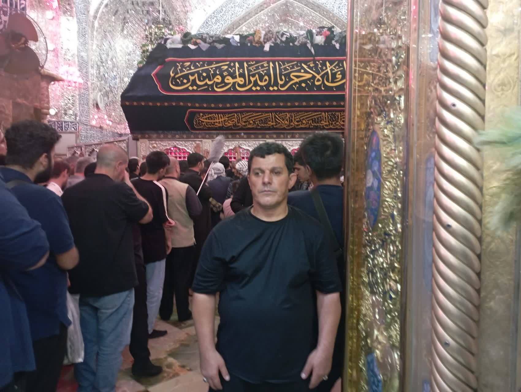 حال و هوای حرم امام علی(ع)