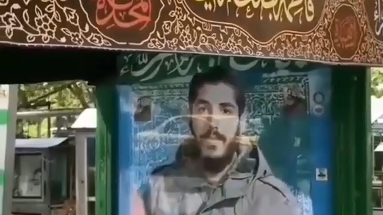 گوشه‌هایی از حال و هوای مزار شهید ابراهیم هادی به مناسبت اربعین + فیلم