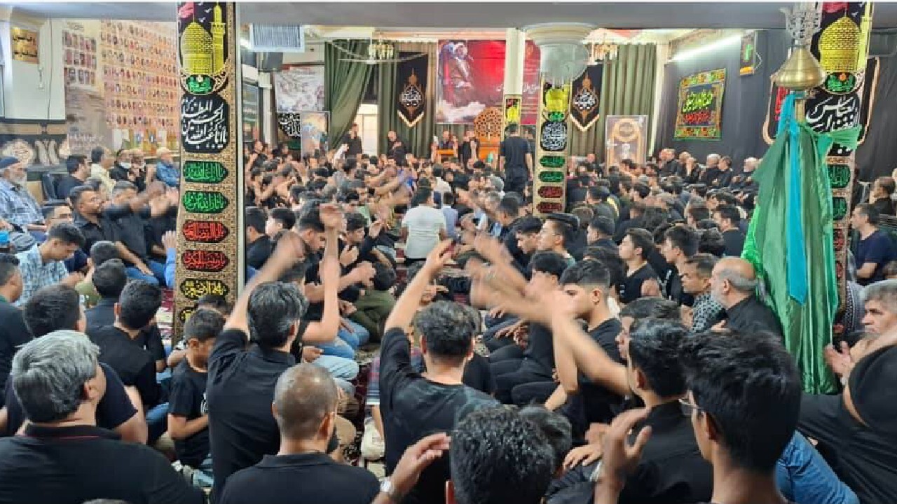 برگزاری مراسم اربعین در مساجد و حسینیه‌های مشهد + فیلم