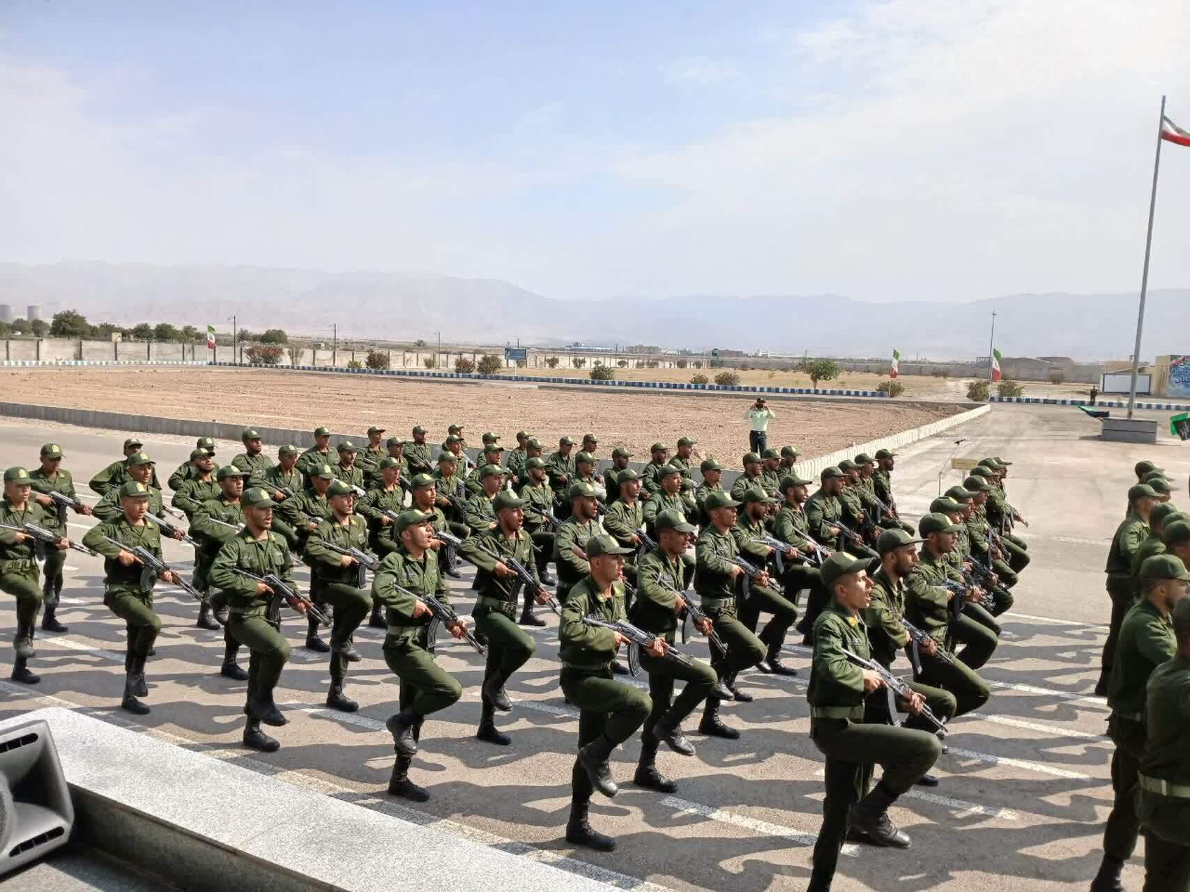 دوره آموزشی سربازان مرکز آموزش سربازی