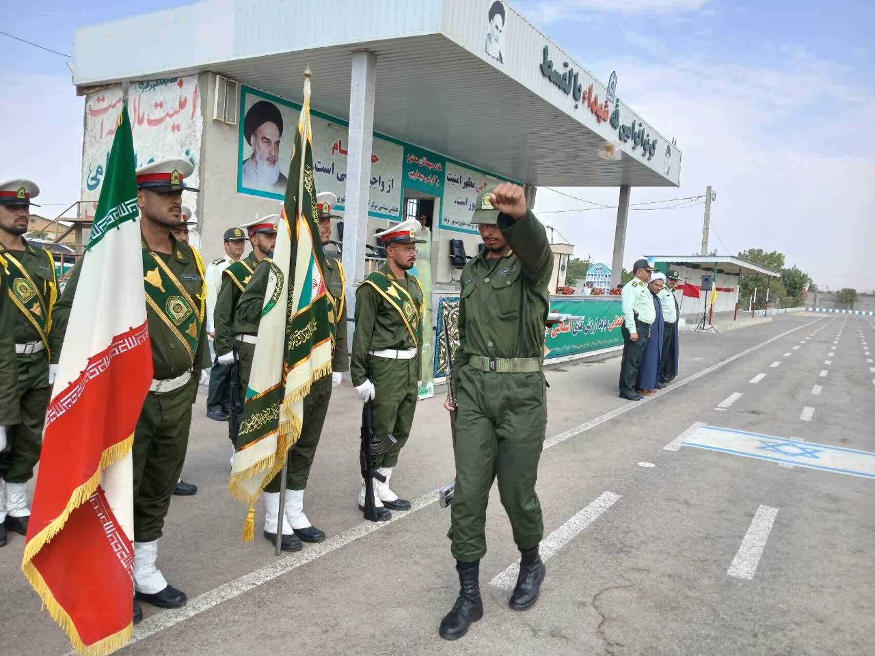 برگزاری آیین بیست و چهارمین دوره آموزشی سربازان مرکز آموزش سربازی