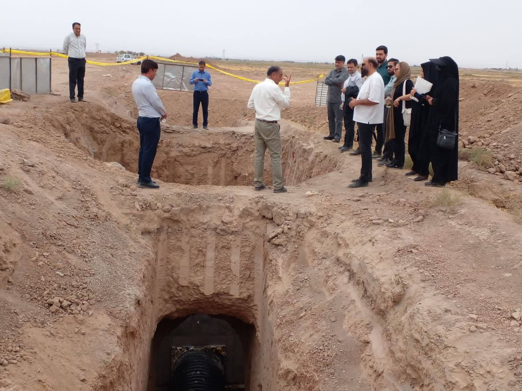 بازدید اصحاب رسانه از پروژه&zwnj;های اجرایی آب و فاضلاب شهر نیشابور